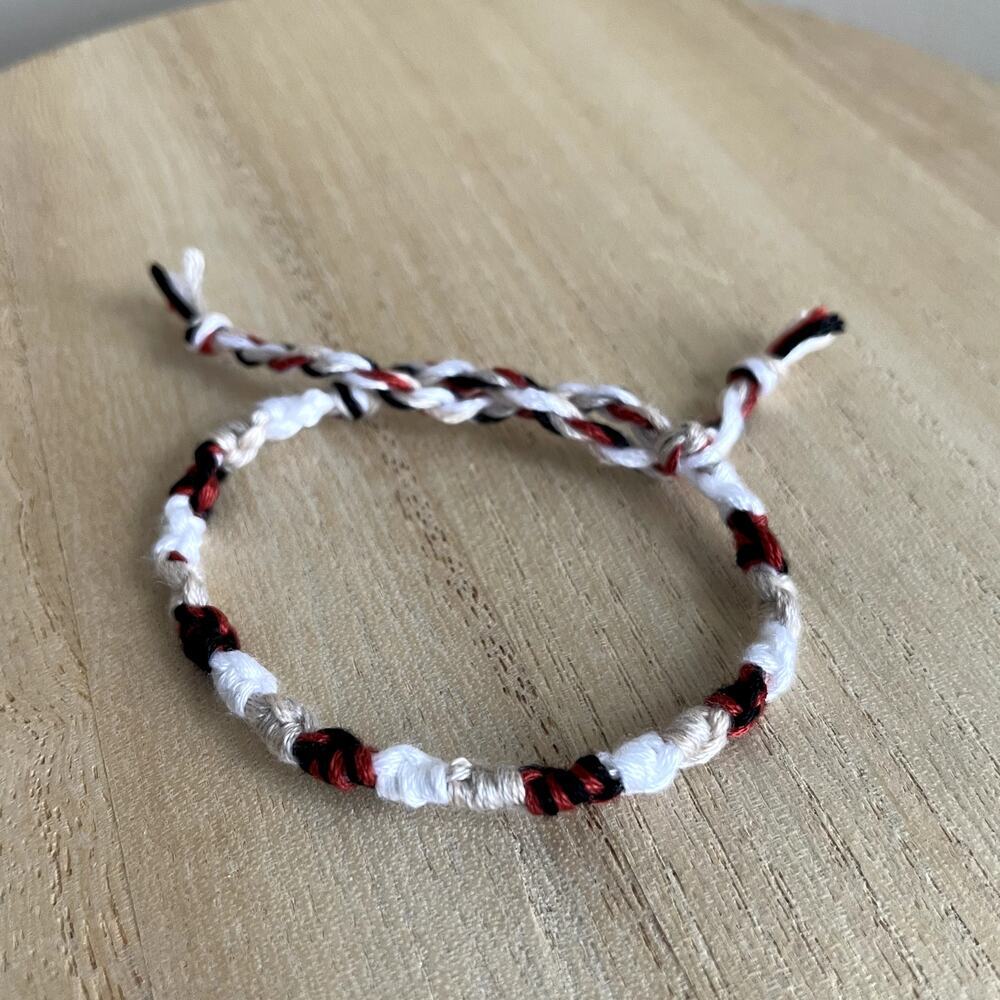 Jacinda Bracelet anklet trendy comfortable tie embroidery thread woven gift